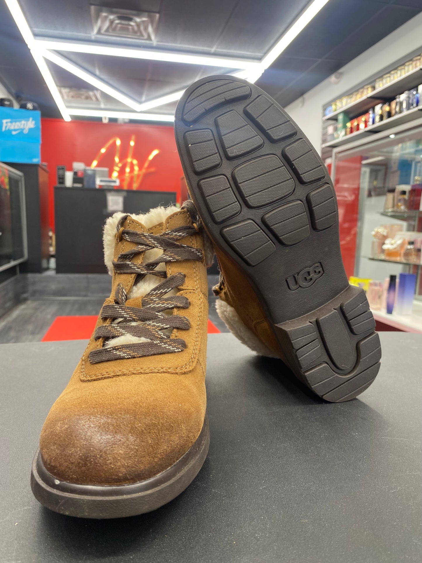 UGG Harrison Cozy Lace “Chestnut” (Women’s)