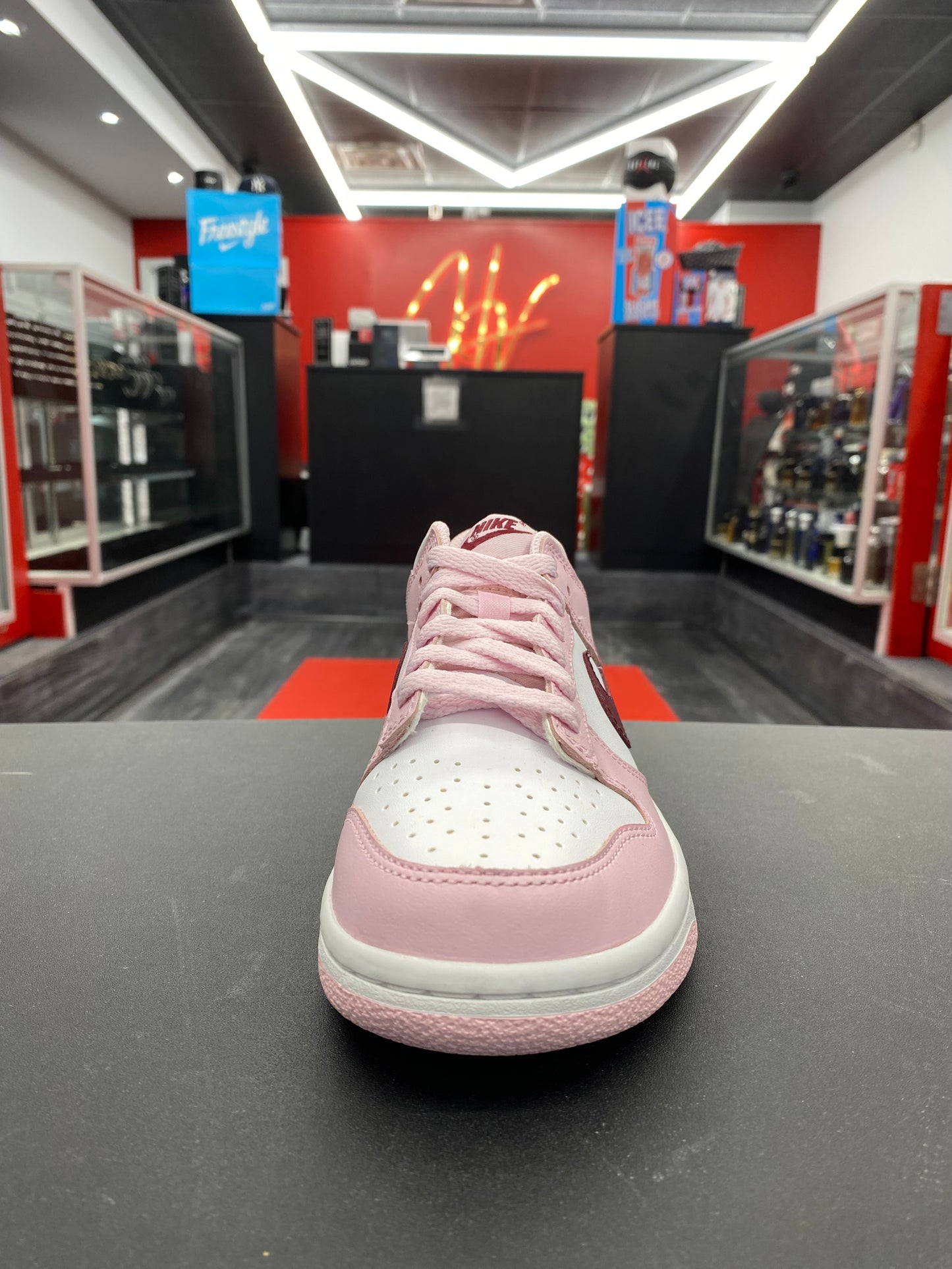 Nike Dunk Low “Pink Foam Red White” (GS)
