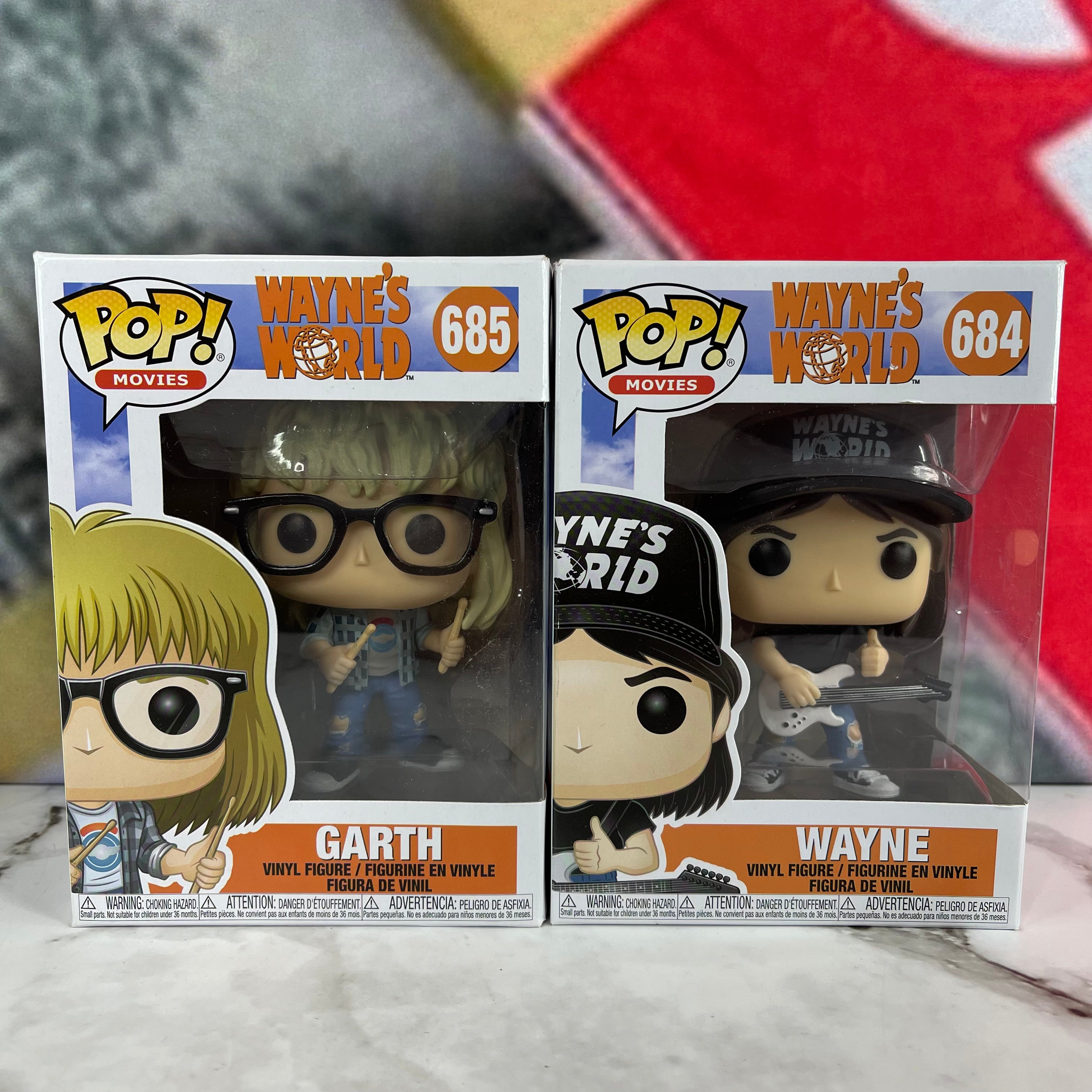 Funko created 'Wayne's World' POP! figurines of Wayne and Garth