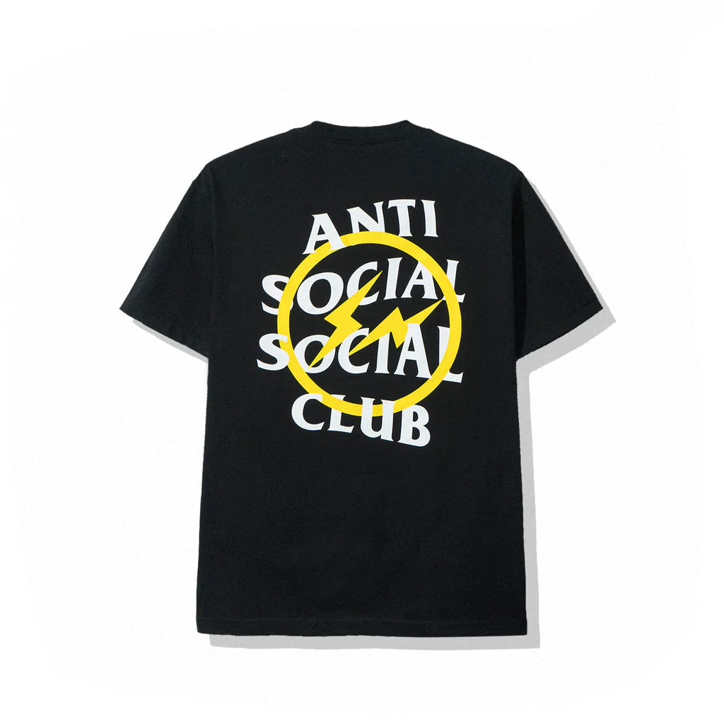 Anti Social Social Club x Fragment Yellow Bolt Tee – Hypeville