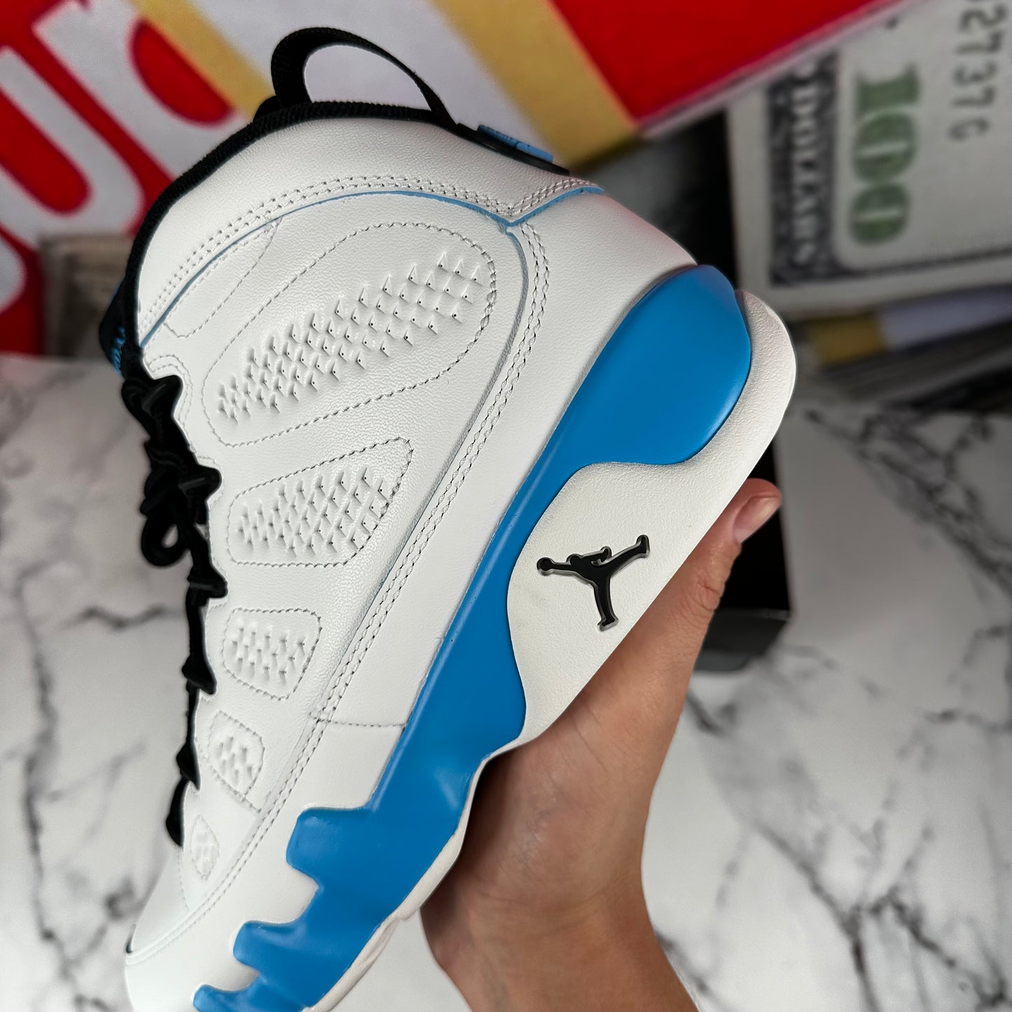 Air Jordan 9 Retro Powder Blue 2024