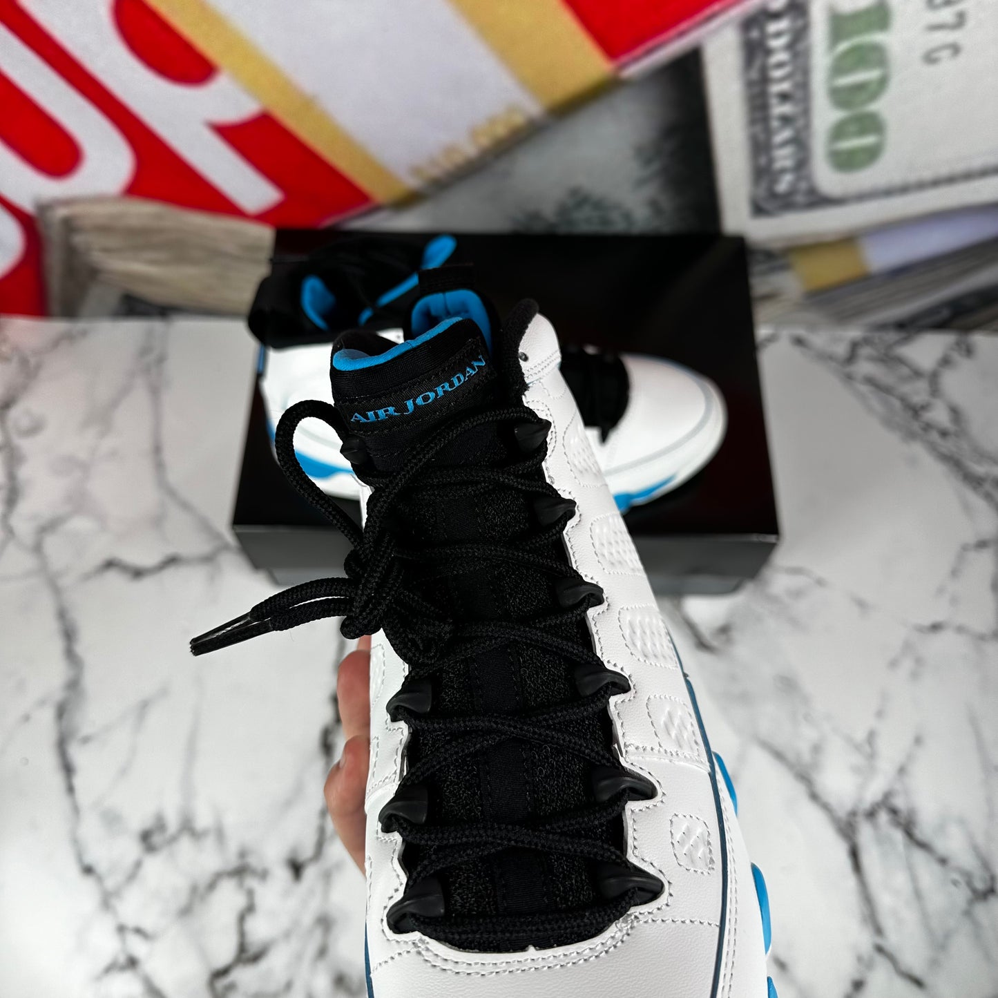 Air Jordan 9 Retro Powder Blue 2024