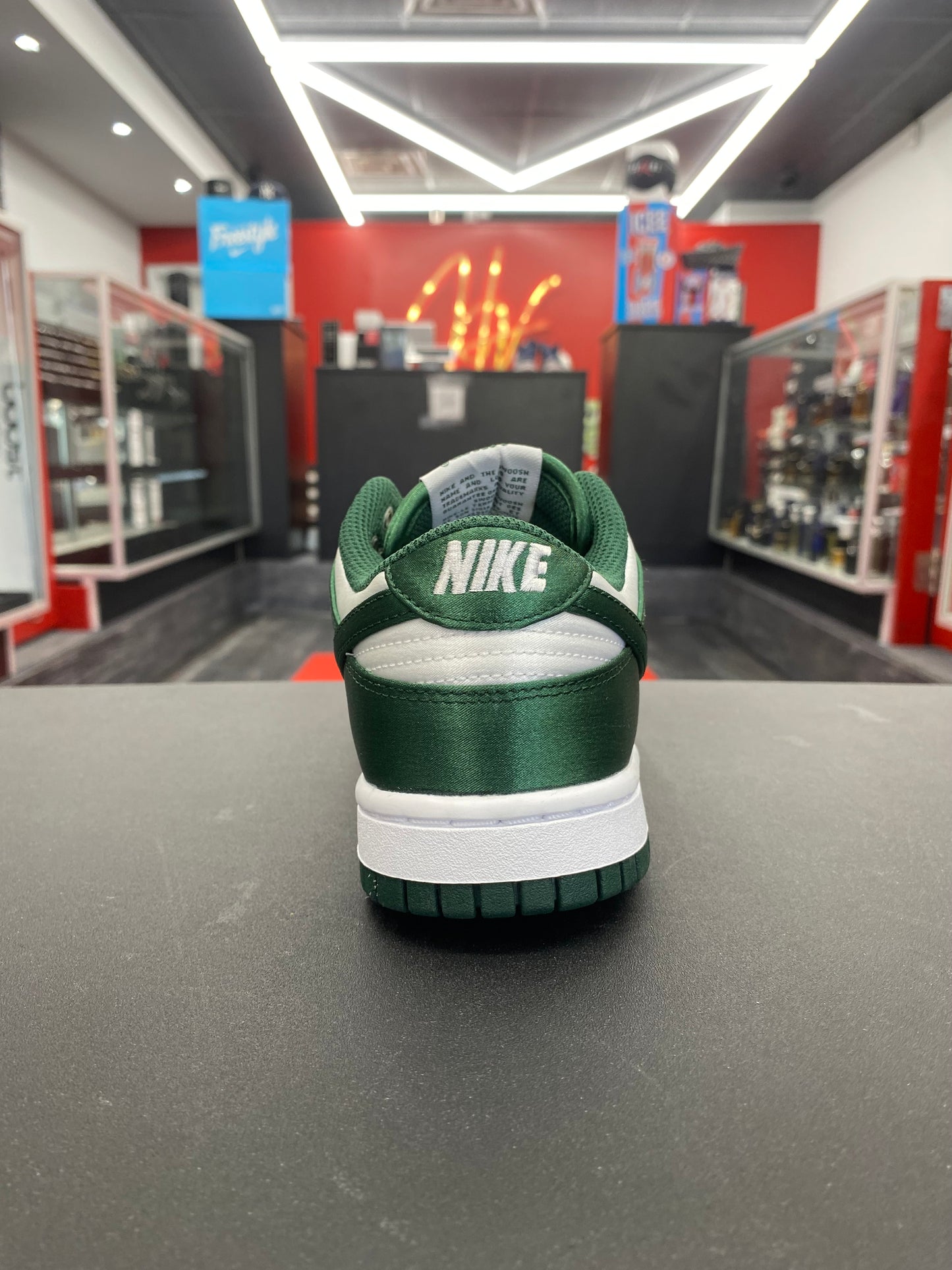 W Nike Dunk Low “Michigan State Satin”