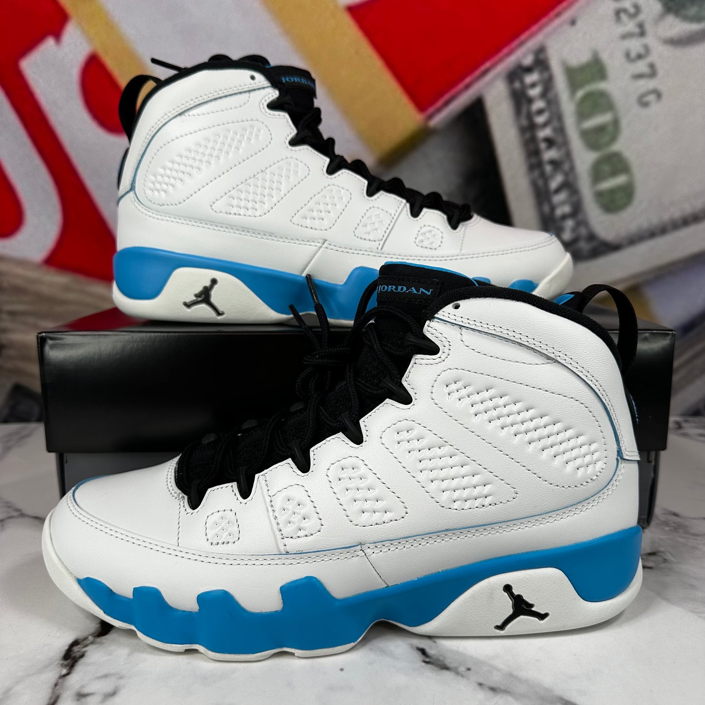 Air Jordan 9 Retro Powder Blue 2024