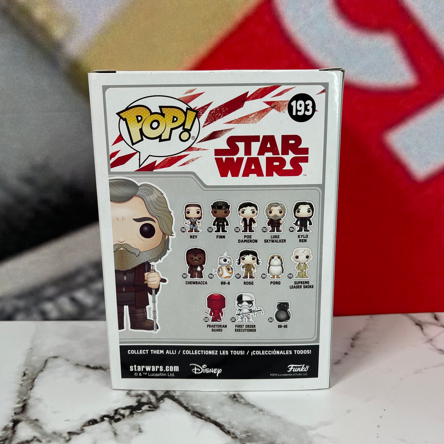 Star Wars Funko Pop! Luke Skywalker #193