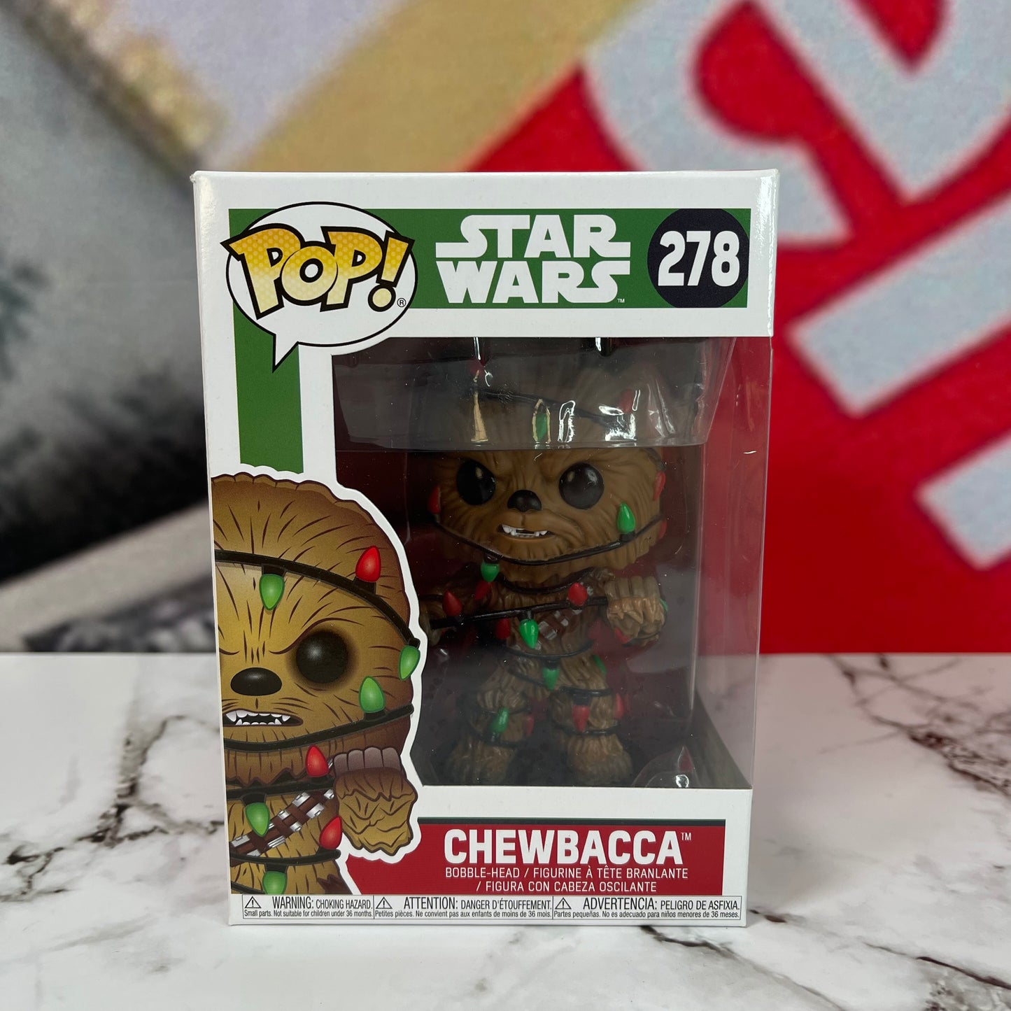 Star Wars Funko Pop! Chewbacca (Holiday) #278