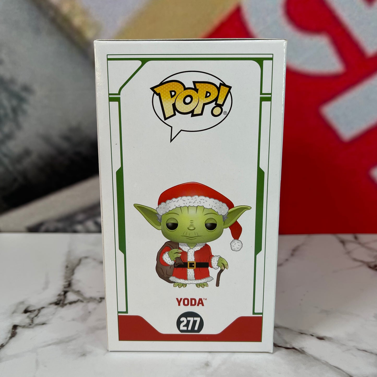 Star Wars Funko Pop! Yoda (Holiday) #277