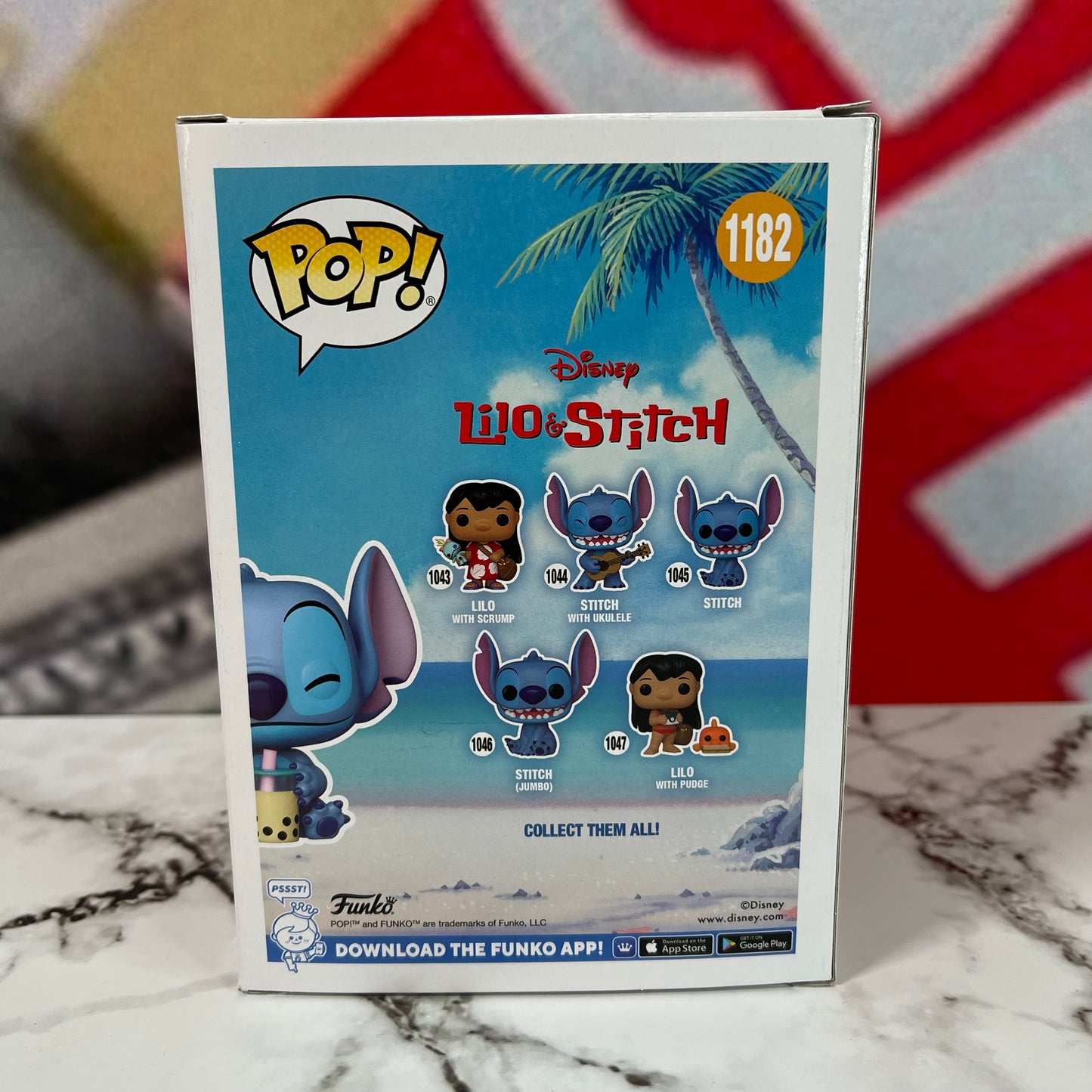 Lilo & Stitch Funko Pop! Stitch (Boba Tea) #1182