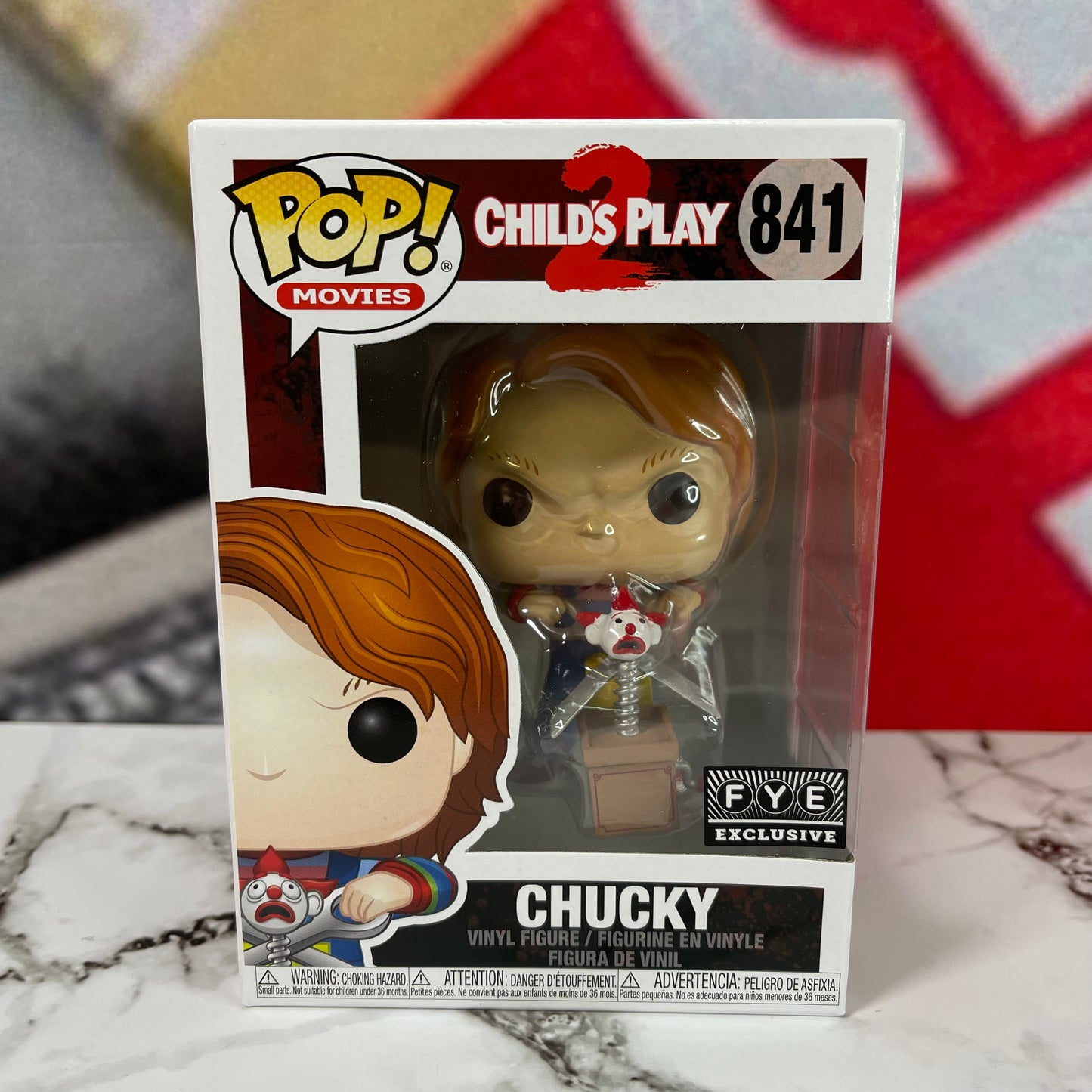 Child's Play 2 Funko Pop! Chucky w/ Scissors #841