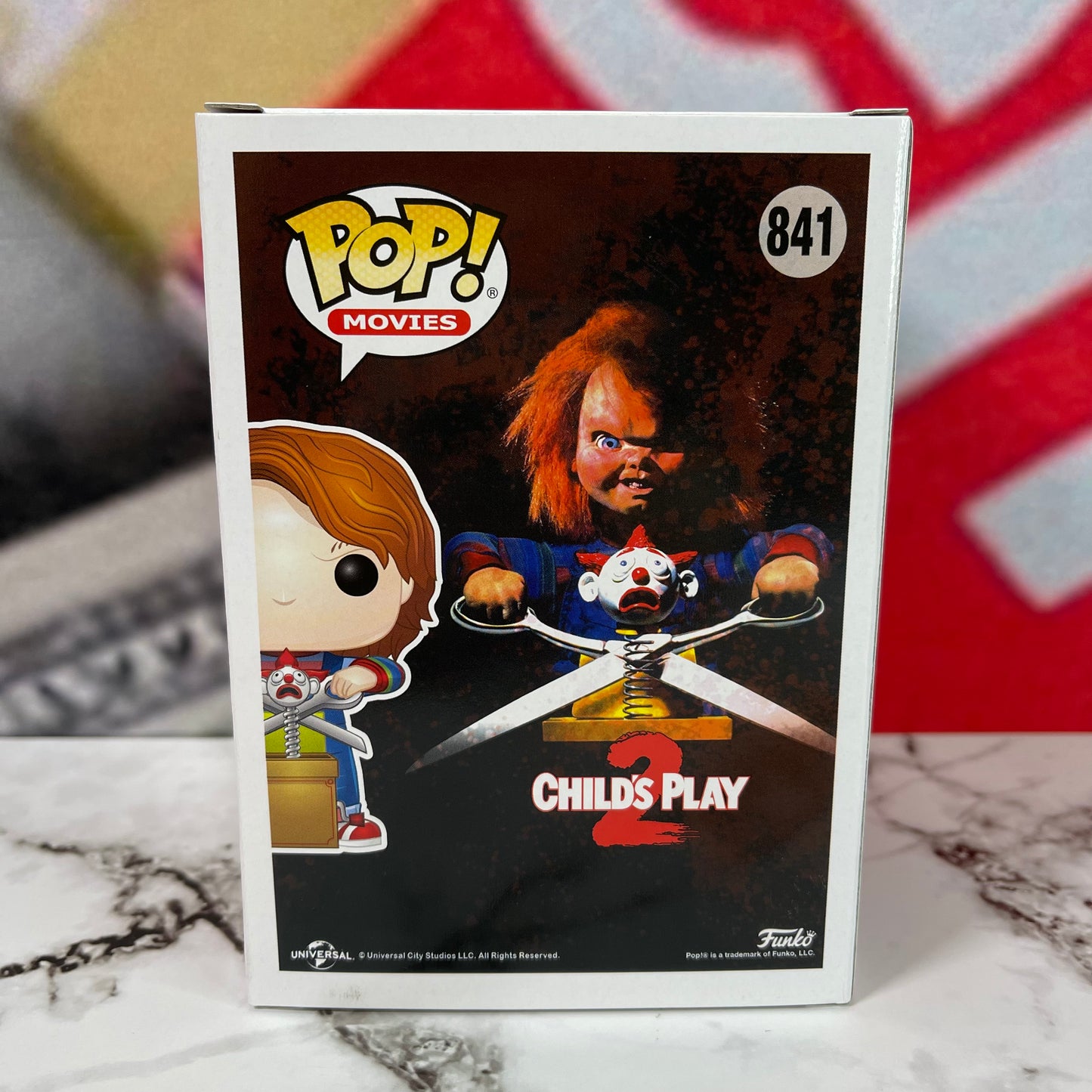 Child's Play 2 Funko Pop! Chucky w/ Scissors #841