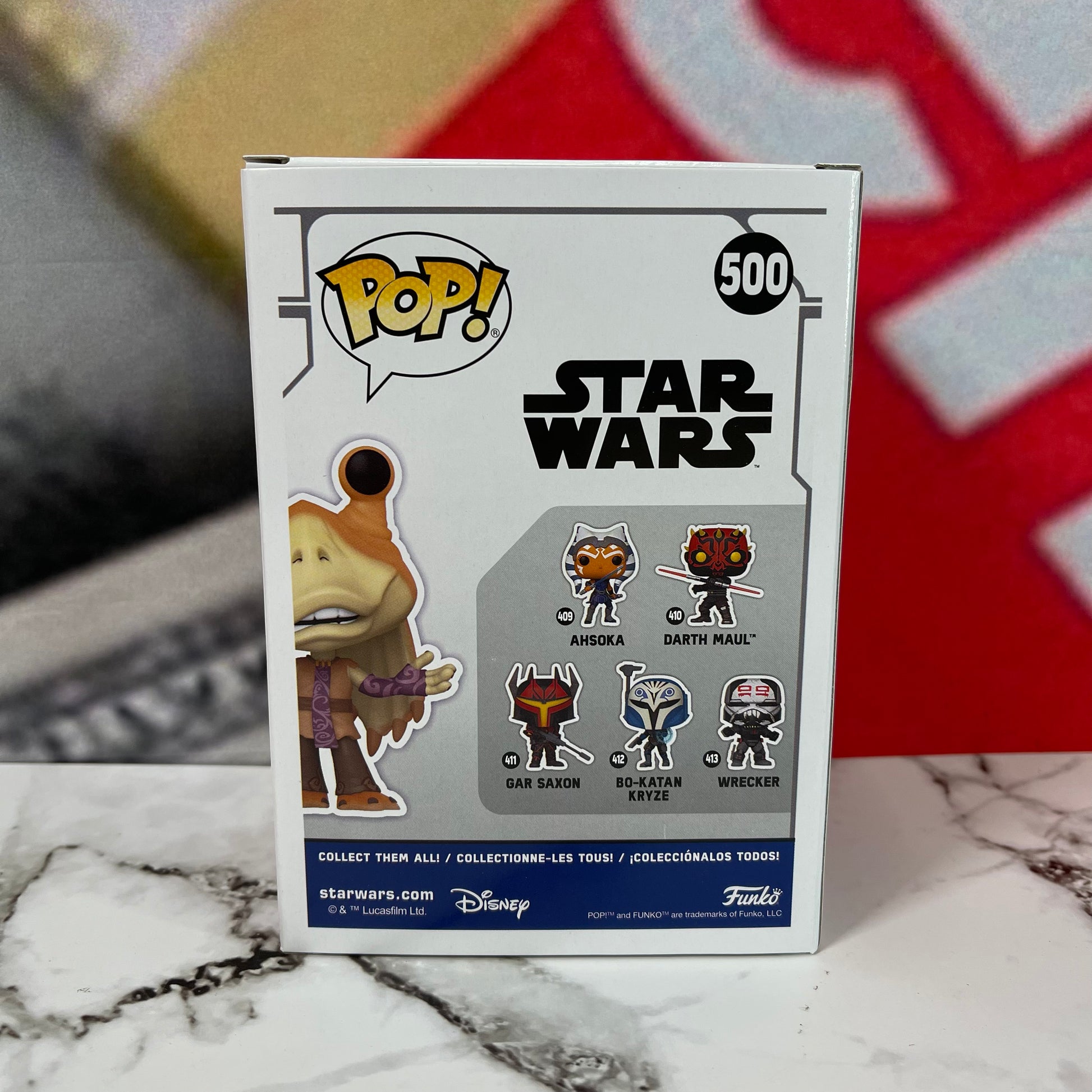 Funko Pop! Star Wars: Clone Wars Jar Jar Binks #500 GameStop Exclusive