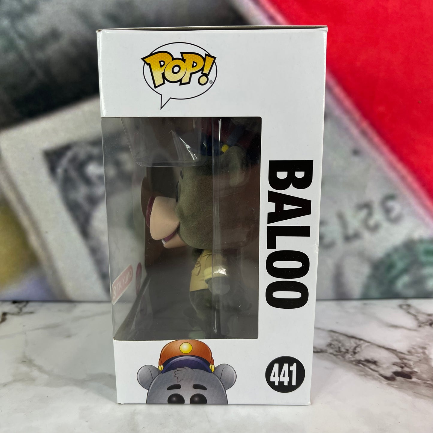 Tale Spin Funko Pop! Baloo Target Exclusive (Flocked)