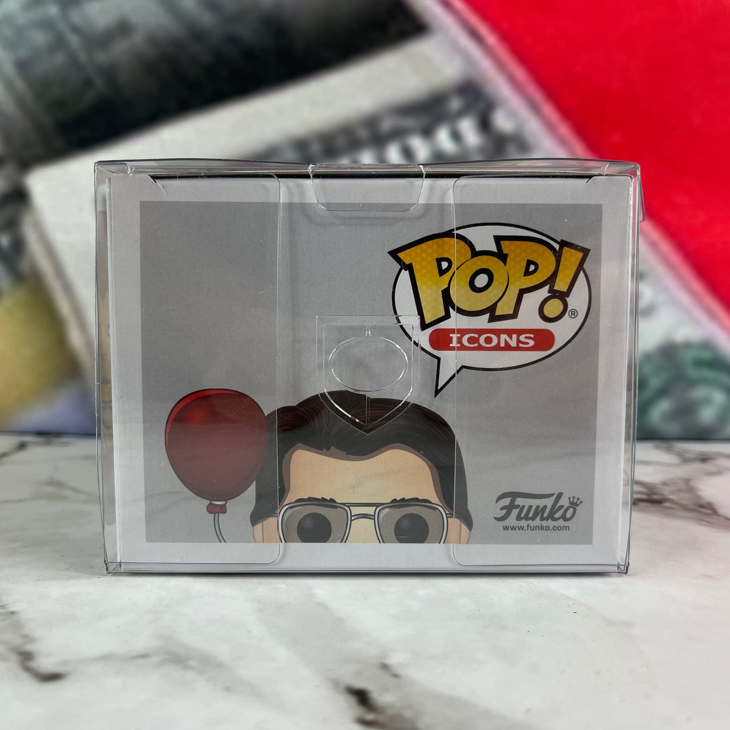 Icons Funko Pop! Stephen King (with Red Balloon) #55