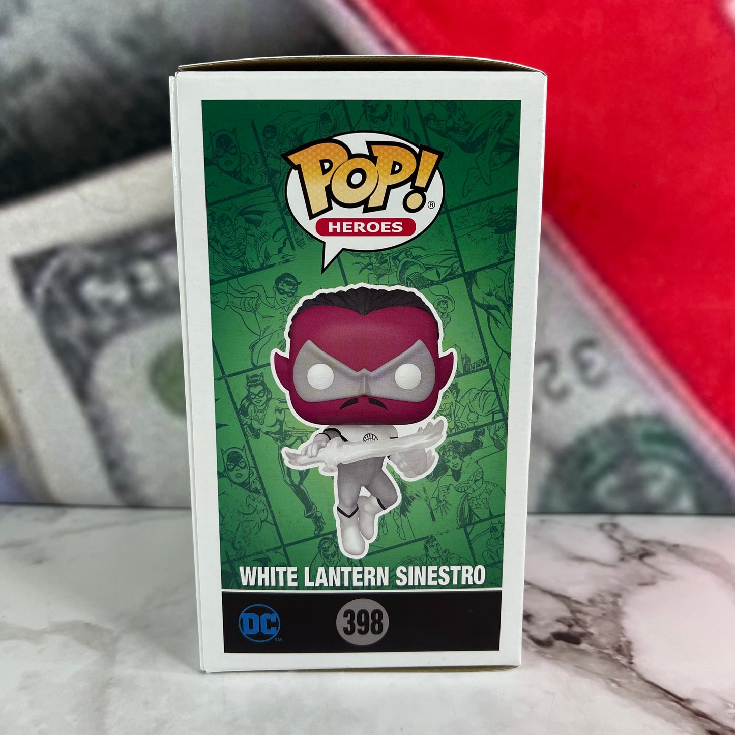 Green Lantern Funko Pop! White Lantern Sinestro (2021 Summer Convention)