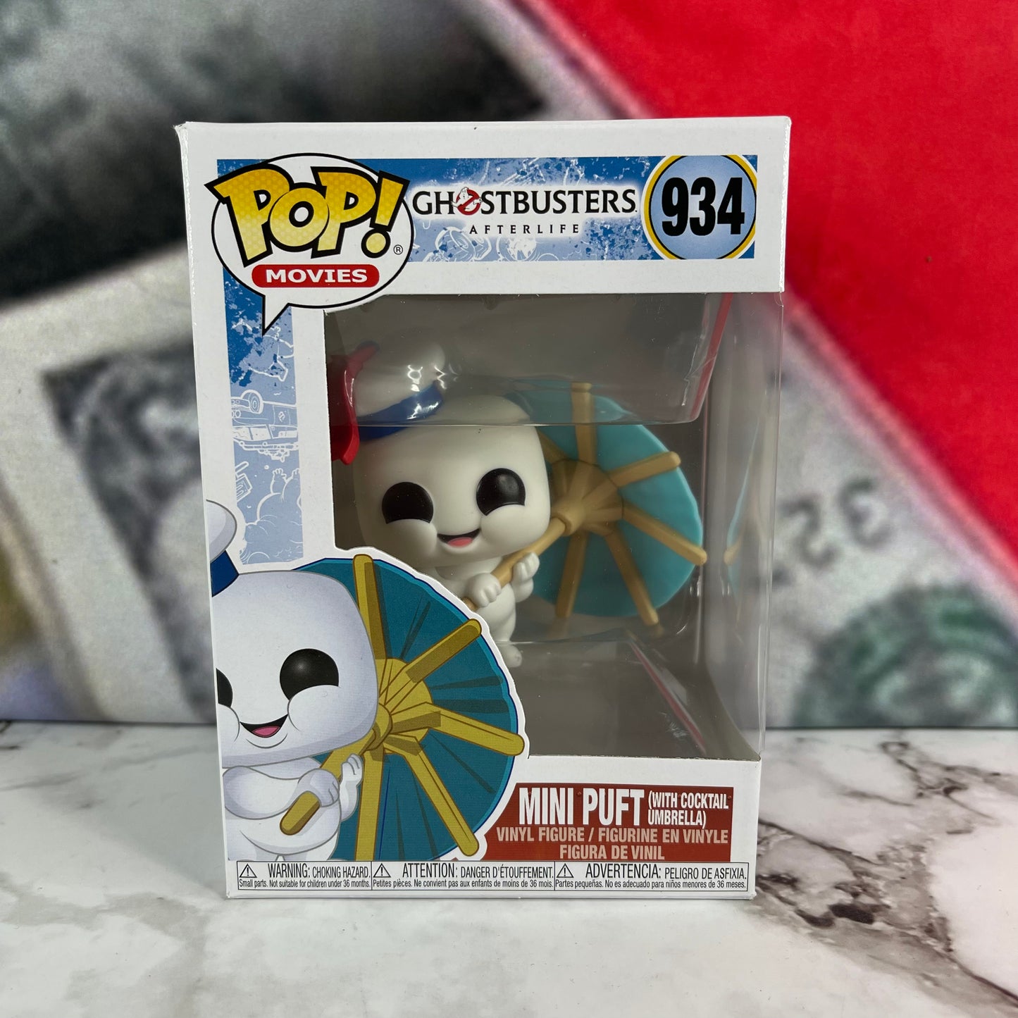 Ghostbusters: Afterlife Funko Pop! Mini Puft (with Cocktail Umbrella) #934