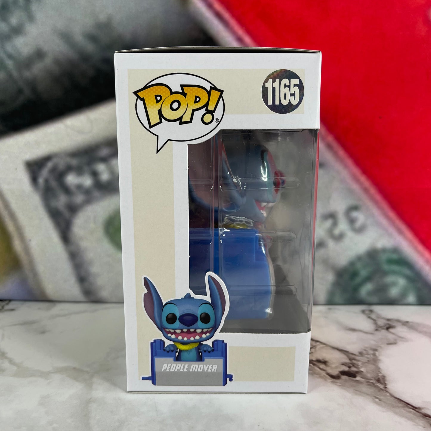 Walt Disney World 50th Funko Pop! Stitch (on the PeopleMover) #1165