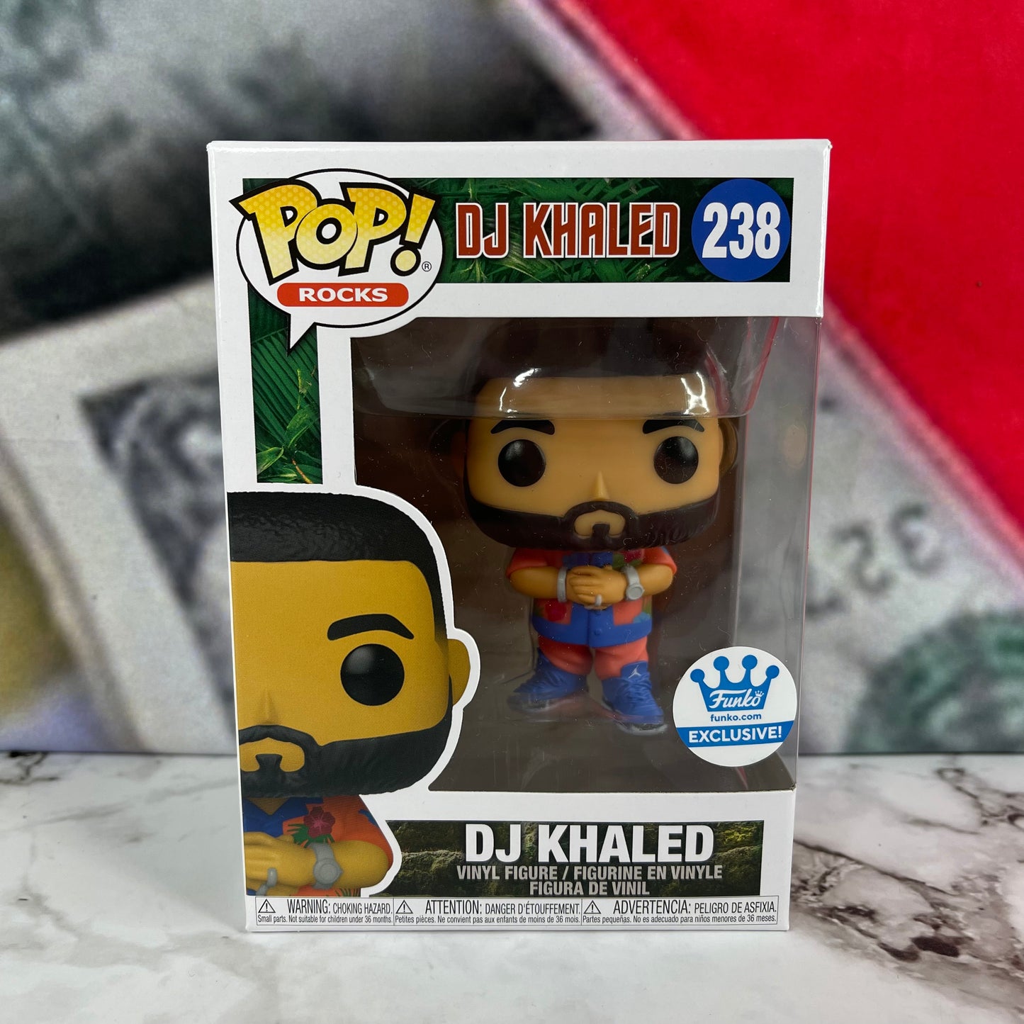 Funko Pop! Rocks Funko Shop Exclusive DJ Khaled #238