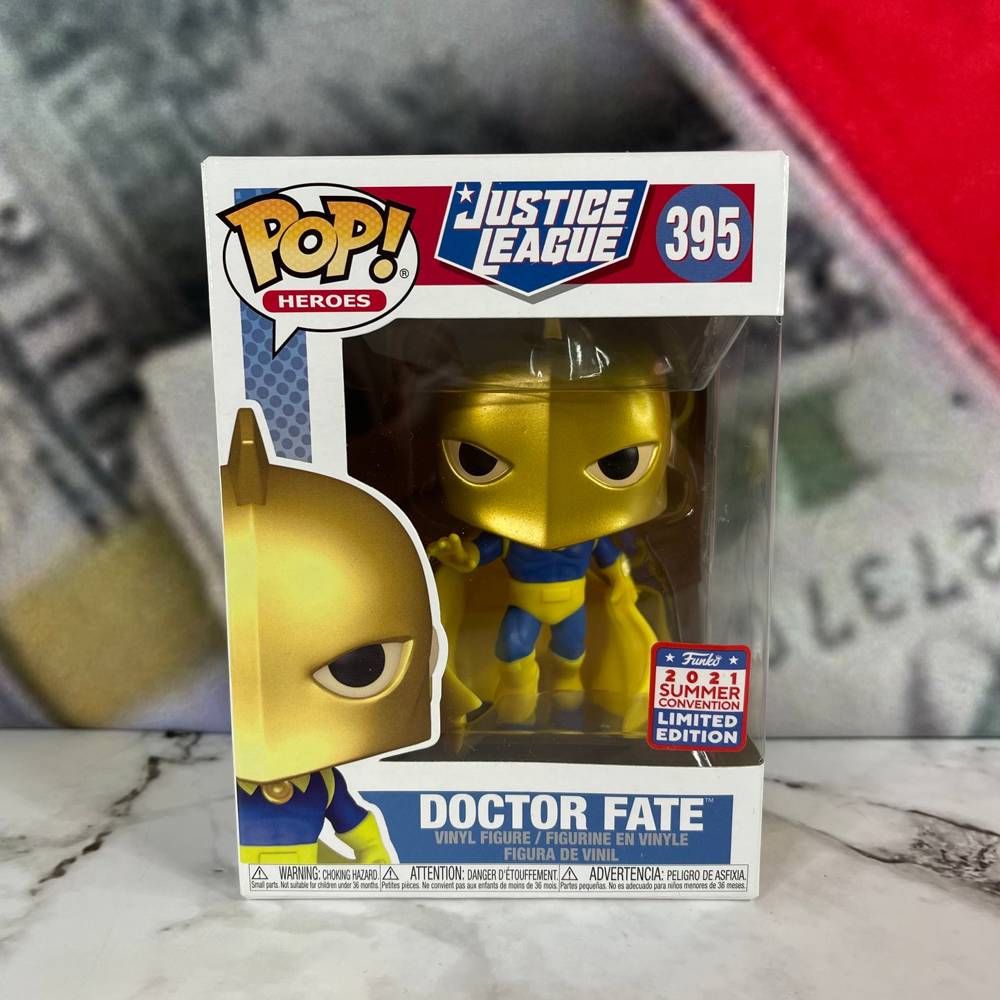 Justice League Funko Pop! Doctor Fate (2021 Summer Convention) #935