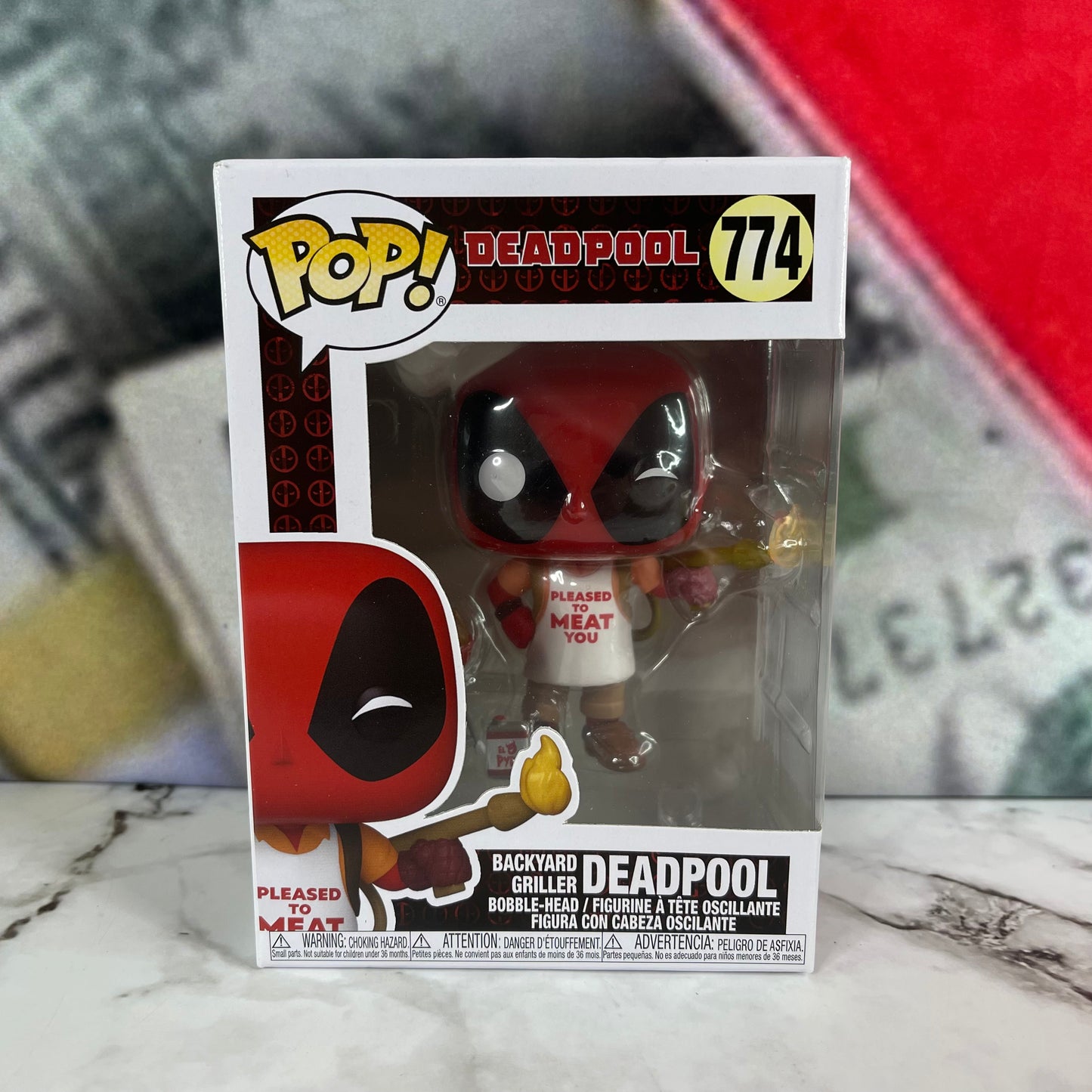 Marvel: Deadpool 30th Funko Pop! Backyard Griller Deadpool #774