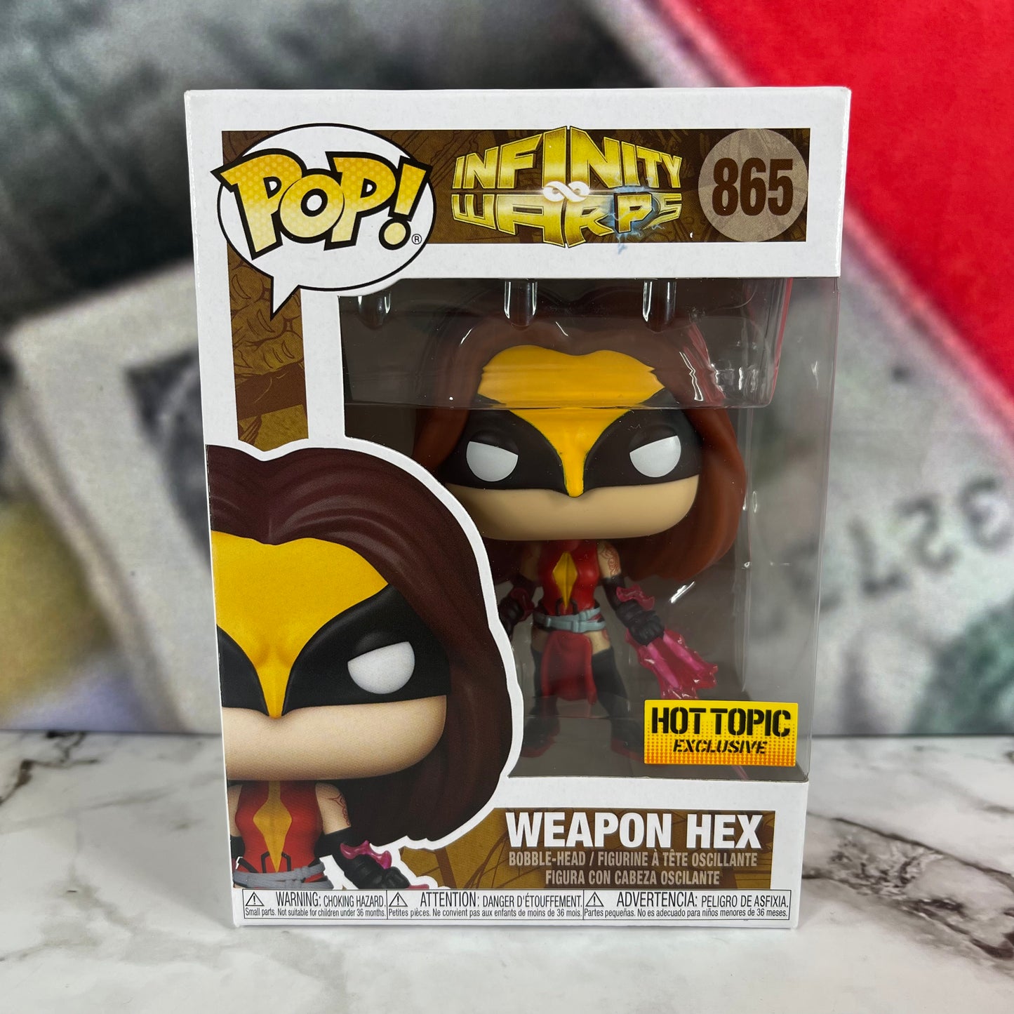 Marvel: Infinity Warps Funko Pop! Weapon Hex (Hot Topic Exclusive) #865