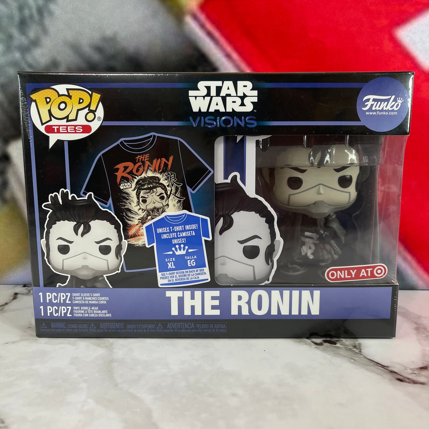 Funko Pop! Star Wars Visions The Ronin Pop & T-Shirt Target Exclusive