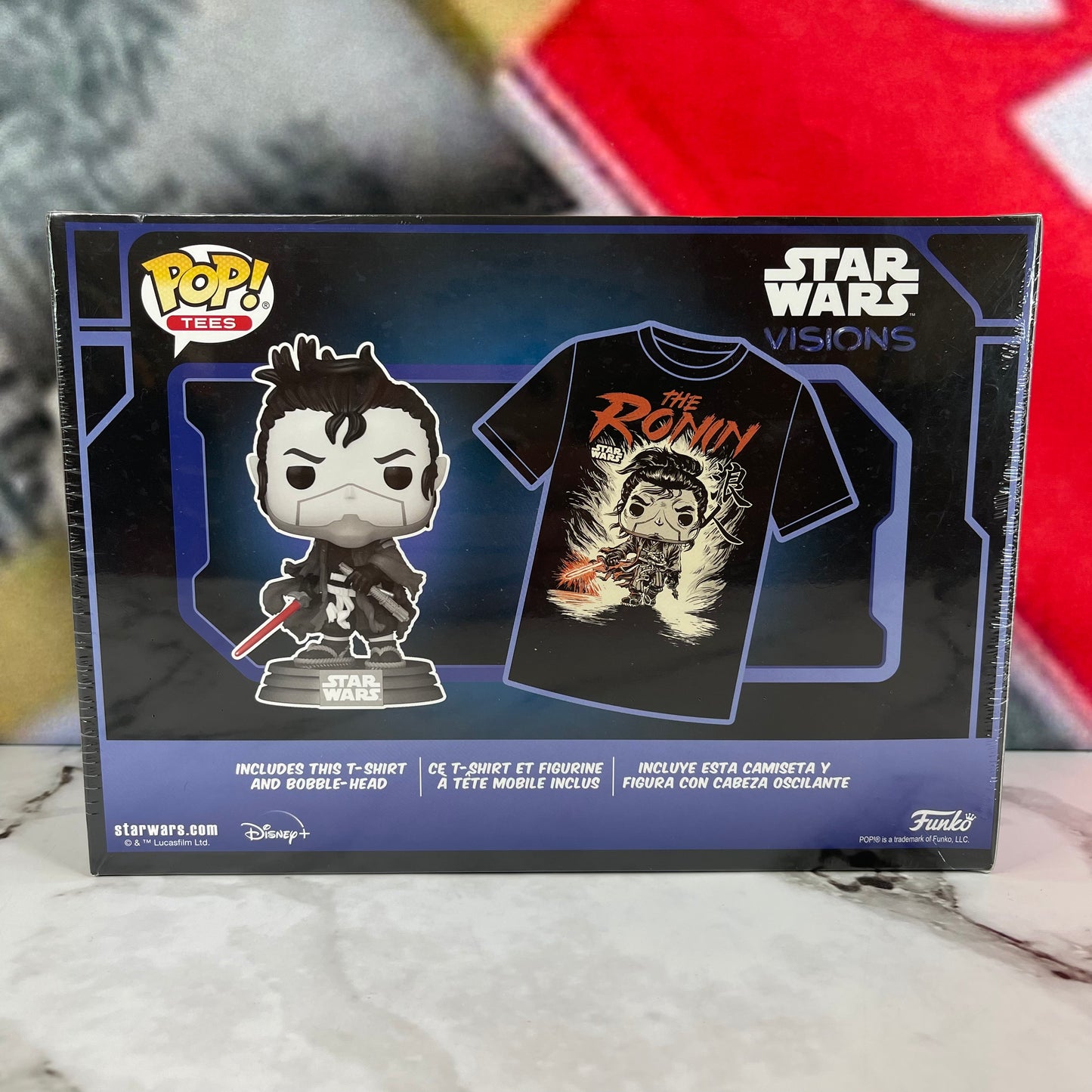 Funko Pop! Star Wars Visions The Ronin Pop & T-Shirt Target Exclusive