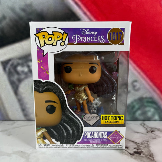 Disney: Ultimate Princess Funko Pop! Pocahontas Hot Topic (Diamond Glitter) #1017