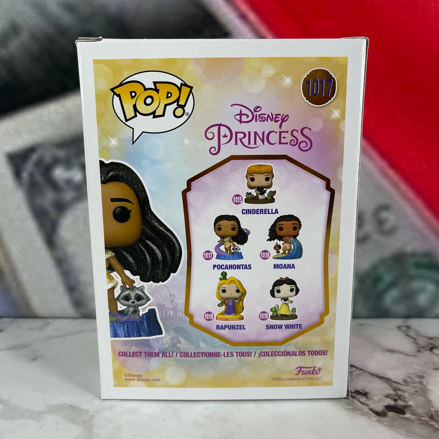 Disney: Ultimate Princess Funko Pop! Pocahontas Hot Topic (Diamond Glitter) #1017