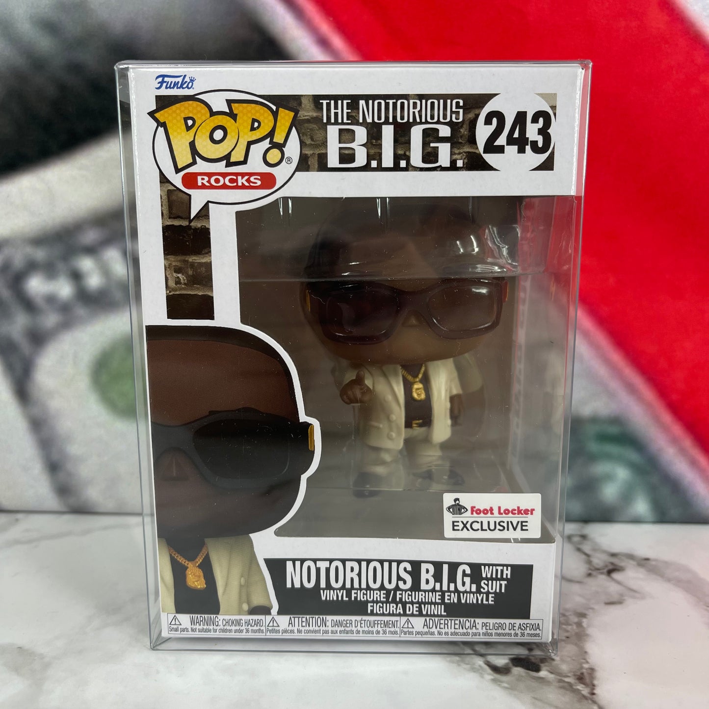 Notorious B.I.G. Funko Pop! Notorious B.I.G. Footlocker #243