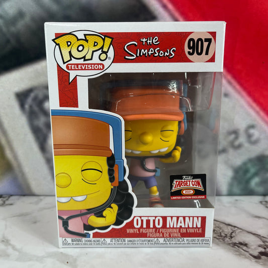 Funko Pop! Television The Simpsons Otto Mann Target Con Exclusive Figure #907