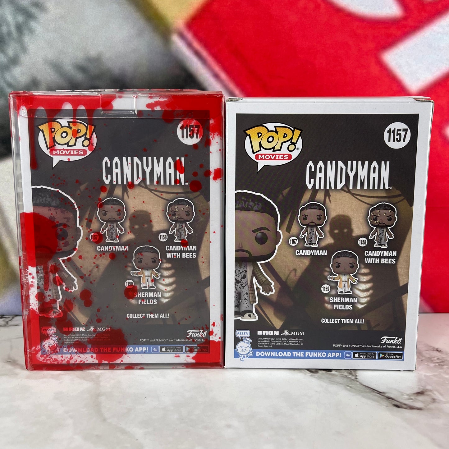 Funko Pop! Candyman #1157 Chase Bundle + Bloody Protector