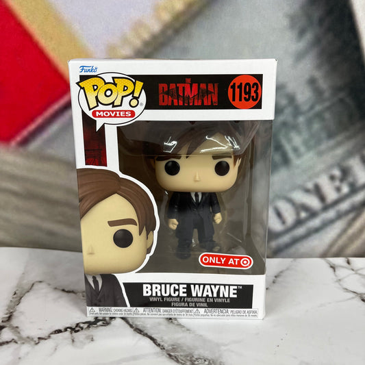 The Batman (2022) Funko Pop! Bruce Wayne (Target Exclusive) #1193
