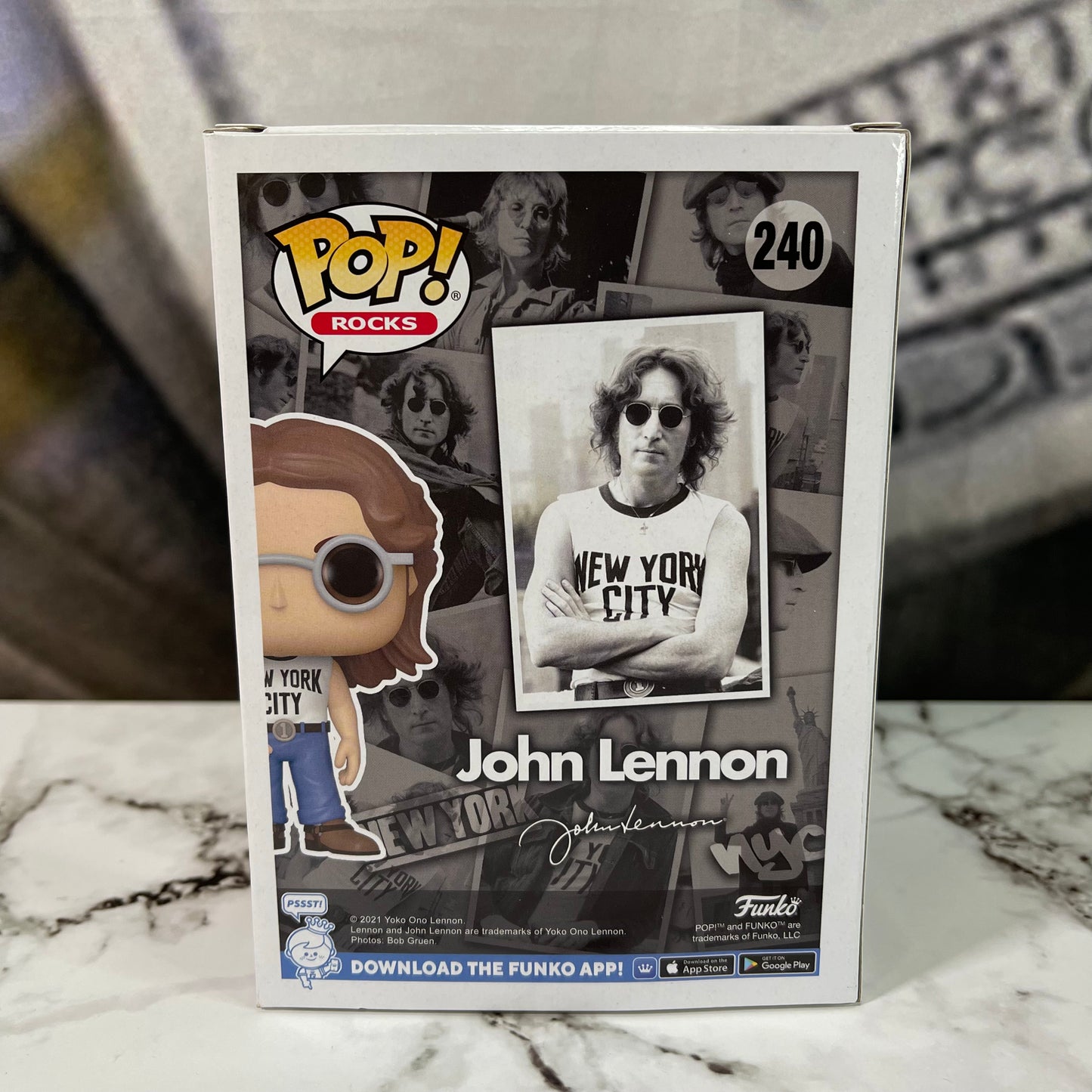 John Lennon Funko Pop! John Lennon (New York City) (Festival of Fun 2021) #240