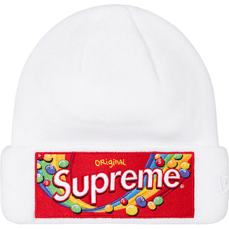 Supreme Skittles Beanie (White)